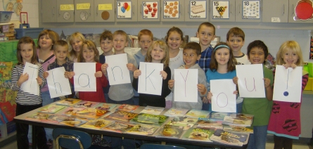 Riverbend First Graders say Thank You!