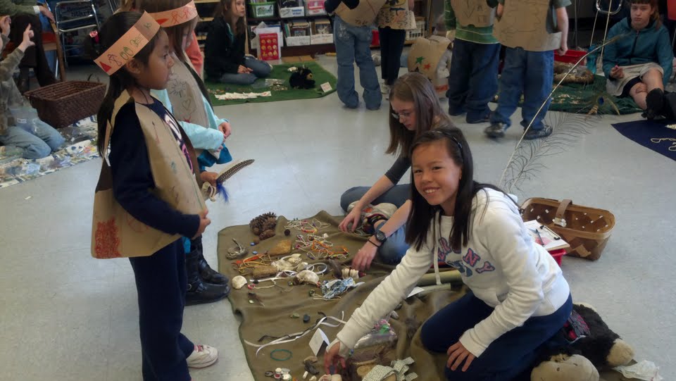 Riverbend Fourth and Fifth graders host 14th annual Trading Post
