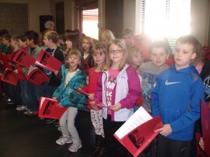 BES 3rd grade carolers