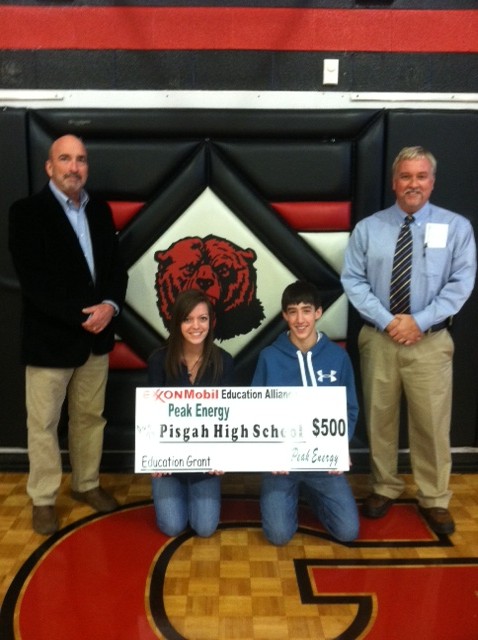 Pisgah High School Receives ExxonMobil Educational Alliance Grant