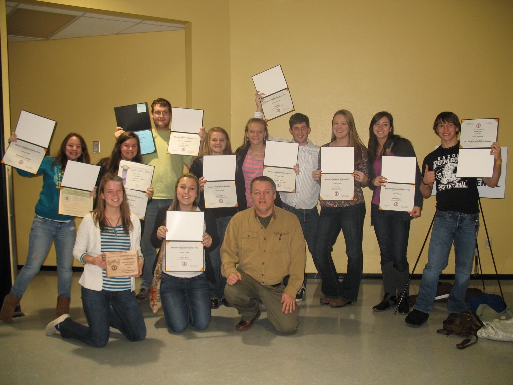 Tuscola Western Regional Science Fair Winners