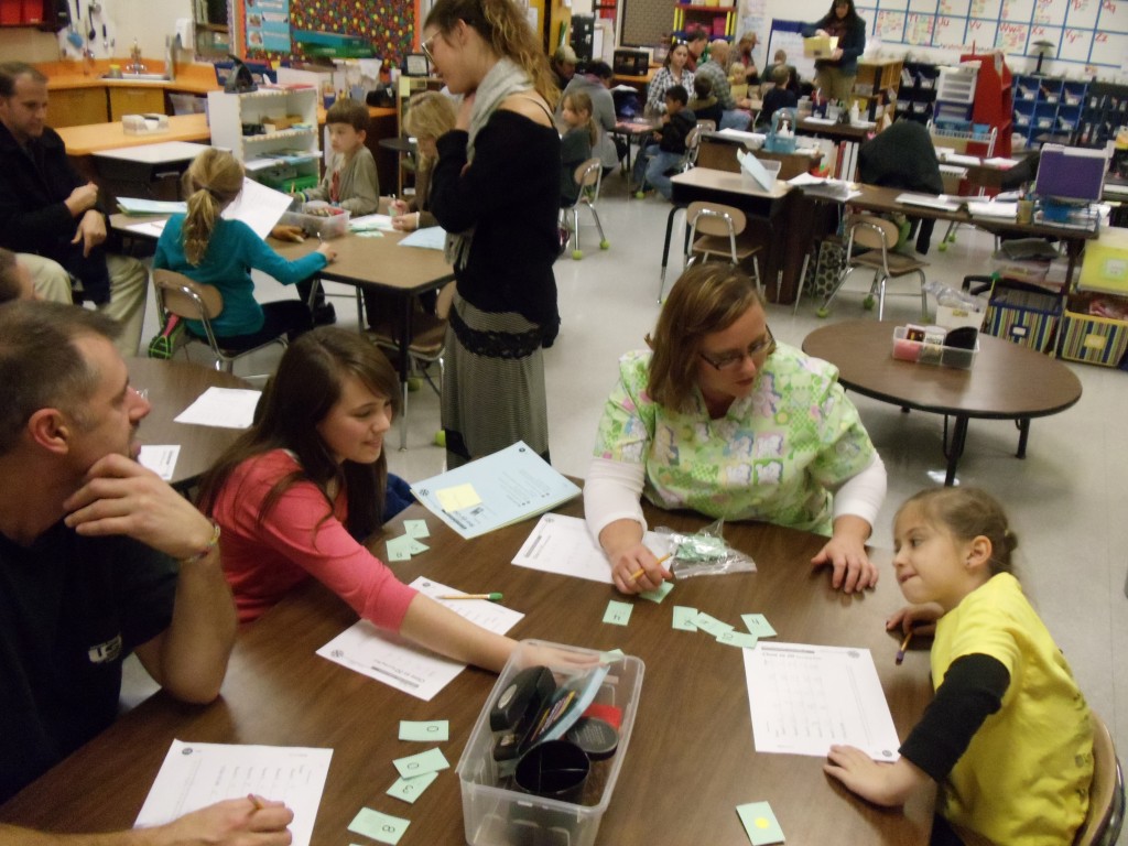 Junaluska Elementary Hosts “GAME ON” Math Night