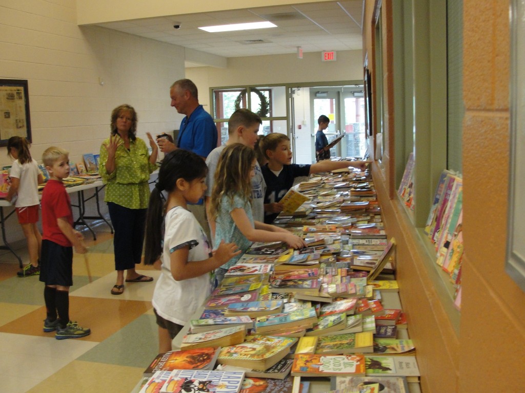 Bethel Elementary Spring Book Exchange is a Huge Success