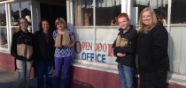 Waynesville Middle School Student Council Packs Shower Kits for Haywood Pathways Center