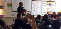 Executive Director of Haywood Pathways Center Visits WMS as Guest Speaker