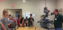 Waynesville Middle School STEAM students explore what Haywood Community College has to offer