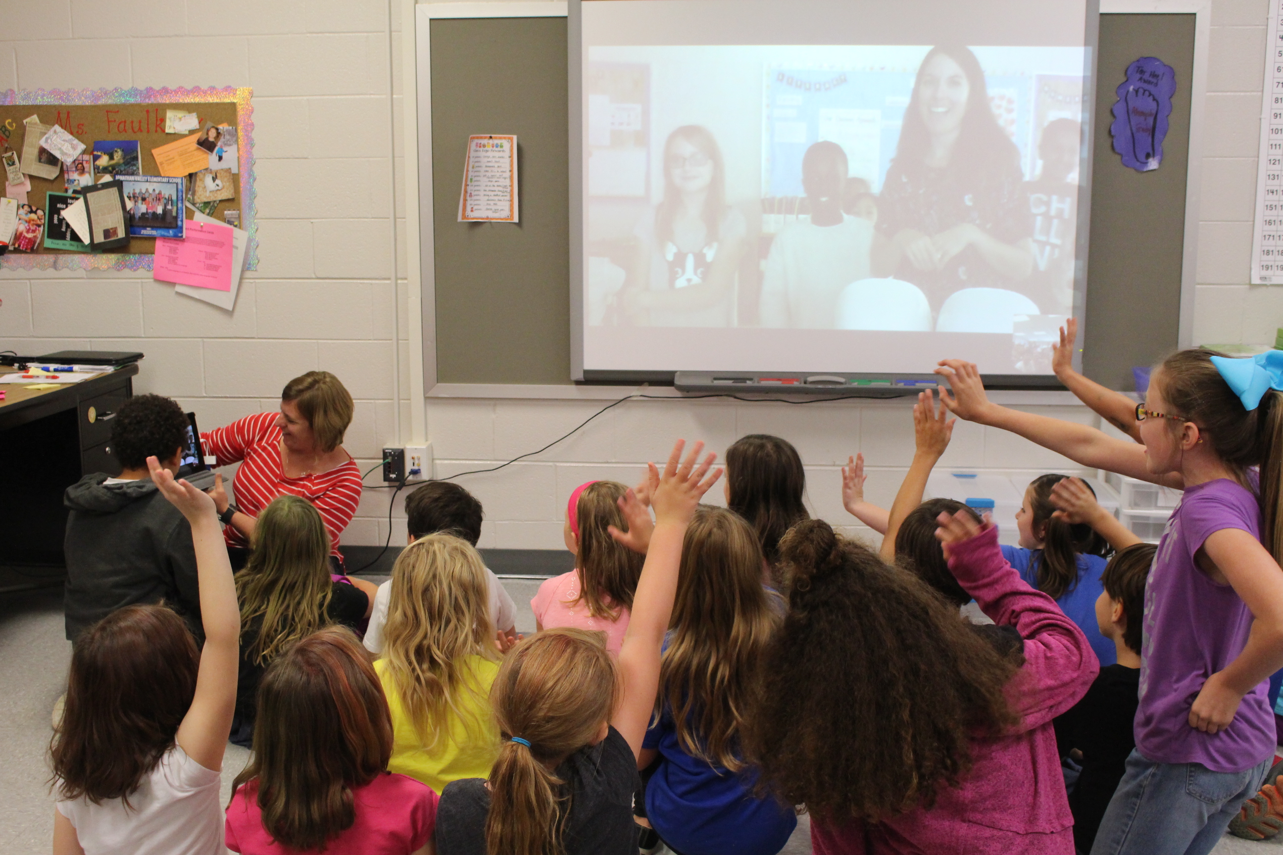 JVE students participate in global read aloud
